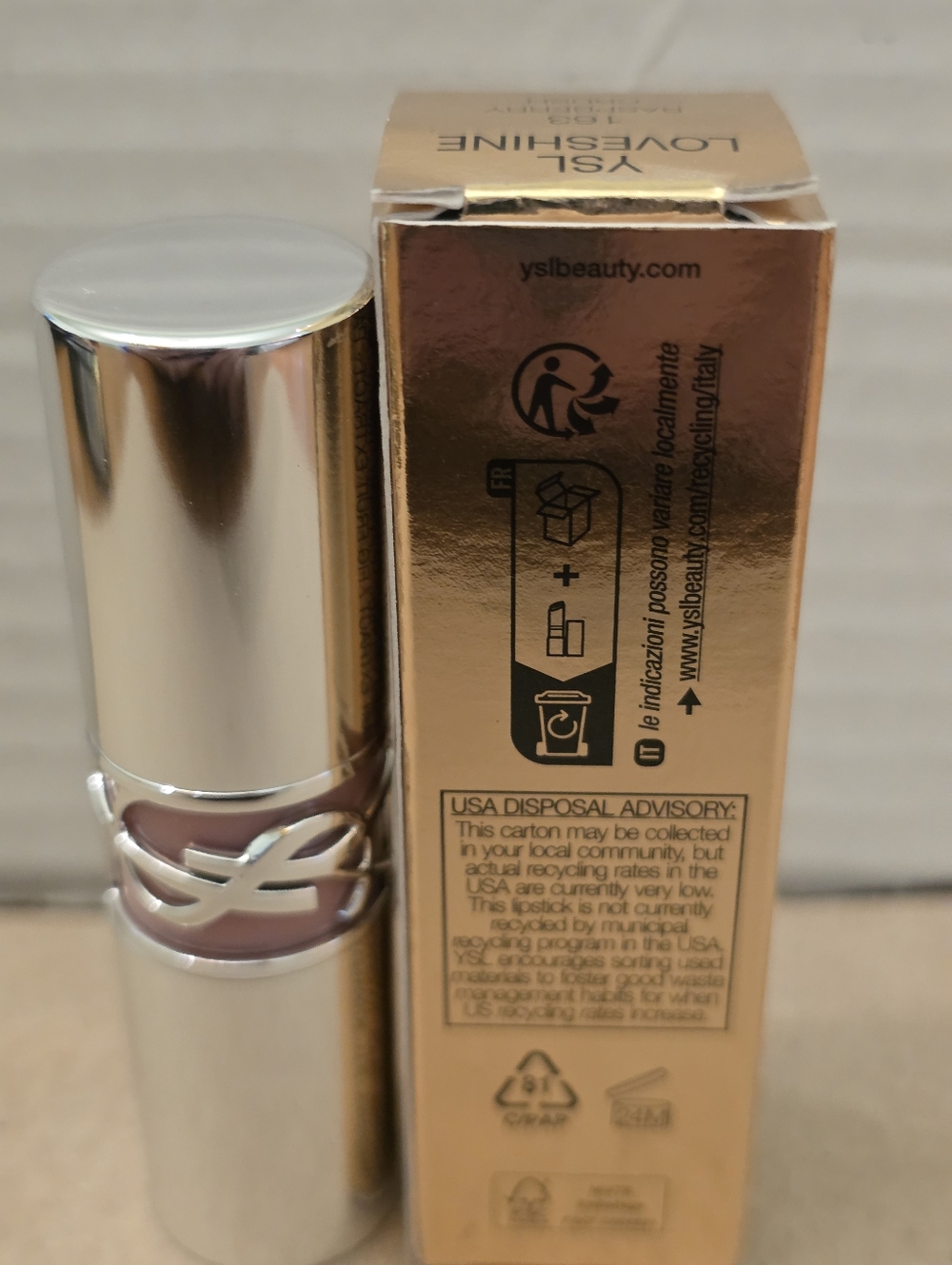 YSL LOVESHINE LIP OIL STICK  163 RASPBERRY CRUSH. BNIB💥💕New SHADE💥💕 - Picture 6 of 8